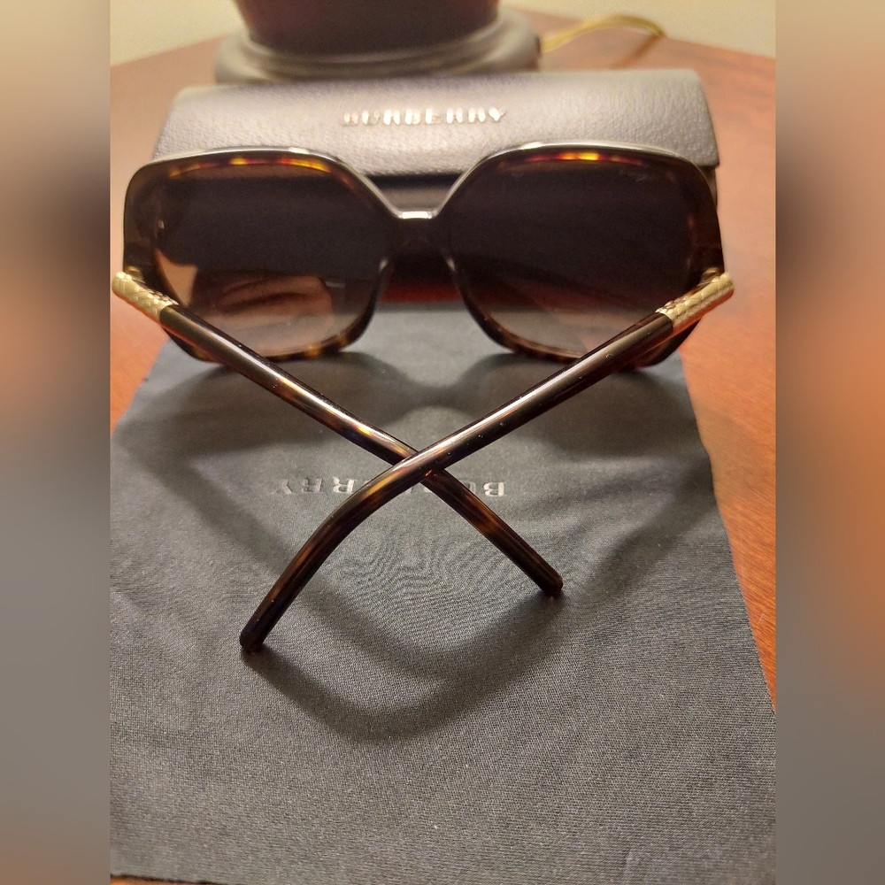 Burberry Tortoise Shell Sunglasses